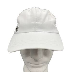 Gaiam Yoga Hat Womens White One Size Breathable Athletic Baseball Cap NWT